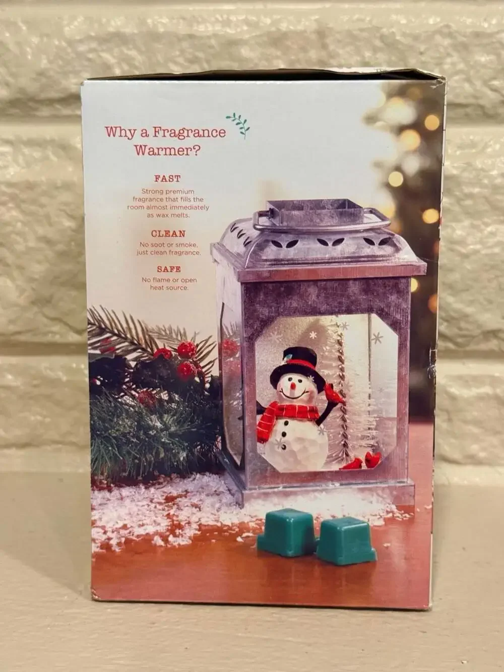 ScentSationals Limited Edition Snowman Lantern Fragrance Warmer